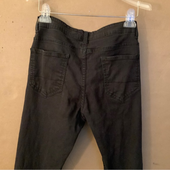 BOYFRIEND SKINNY DENIM JEANS. STRETCH BLEND. - Picture 7 of 9